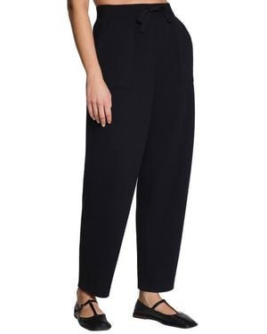 Spanx Airessentials French Rib Ankle Pants - Black