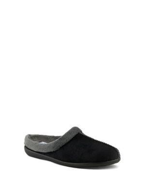 Flexus by Spring Step Aushana Faux Fur Mule Slipper - Black