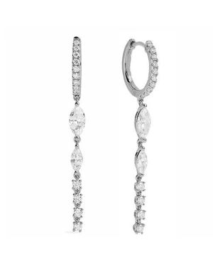 Mazin Jewels Empress Earrings - Metallic