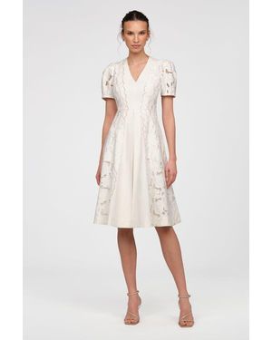 THEIA Amal Linen Dress - Natural