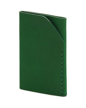 EZRA ARTHUR No. 2 Card Holder Wallet - Green