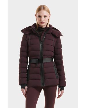 Rudsak Pelin Short Quilted Down Puffer - Brown