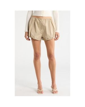 Astr Swoosie Shorts - Natural