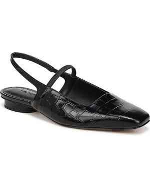 Vince Venice Slingback Flat - Black