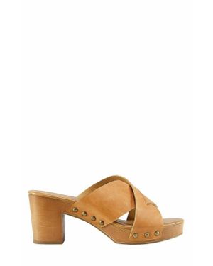 Belle & Bloom Midtown Clog Mule - Natural