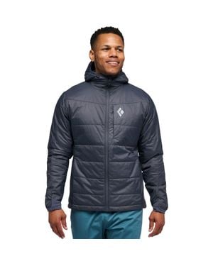 Black Diamond Solution Hooded Jacket - Blue