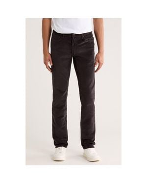 Brax Chuck Modern Fit Stretch Corduroy 5-Pocket Pants - Black