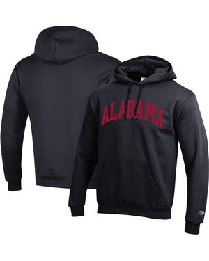 Champion Alabama Crimson Tide Basic Arch Fleece Pullover Hoodie - Blue