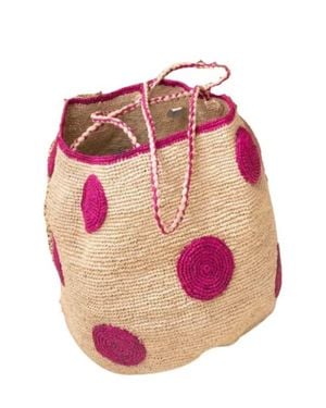 Zanatany Concepts Biscotty Tote Bag - Pink