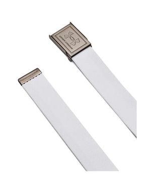 Under Armour Drive Reversible Stretch Web Belt - White