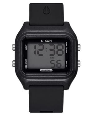 Nixon The Ripper Silicone Strap Digital Watch, 36.5Mm - Natural