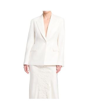 Twp Jasper Linen Blazer - White