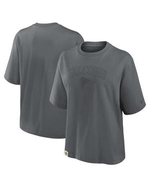 Nike Atlanta Falcons Glory Arch Boxy T-Shirt - Gray