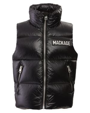 Mackage Charlee-T Down Puffer Vest - Black