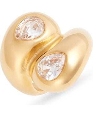 VIDAKUSH Teardrop Bubble Ring - Metallic