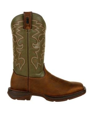 Durango Coffee & Cactus Pullon Western Boot - Brown