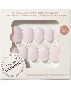 CELEBRITIPS Salon U-Ltimate Extra Short Almond Press-On Nails - Multicolor