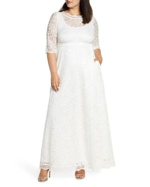 Kiyonna Sweet Serenity Gown - White