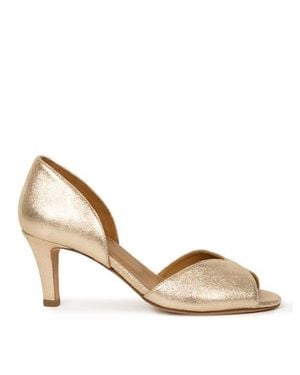 Bobbies Liz Heeled Sandals - Metallic