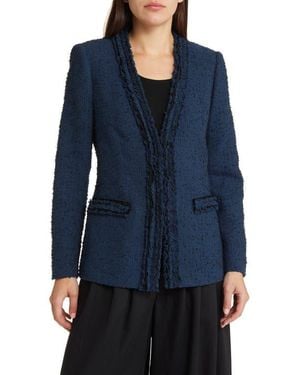 Kobi Halperin Lola Tweed Blazer - Blue