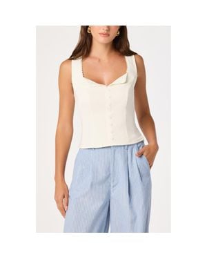 Astr Maddison Tank - Blue