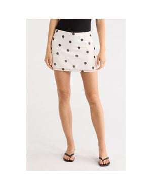 Princess Polly Adelaida Polka Dot Miniskirt - Multicolor