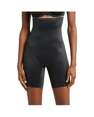 Chantelle Basic Shaping High Waist Mid Thigh Shorts - Black