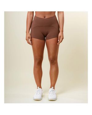 while on earth™ Mid-Rise Intent Short 3 - Brown