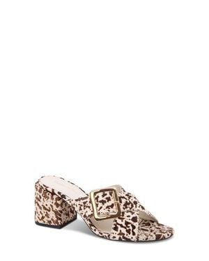 Chocolat Blu Eiko Block Heel Sandal - White