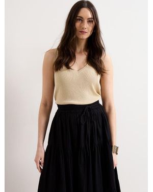 Phase Eight Mila V-Neck Vest - Black