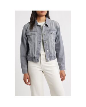City Blues Bomber Jacket - Gray