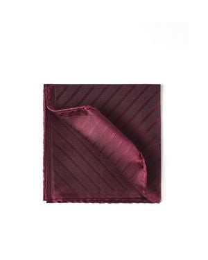 Brunello Cucinelli Silk Pocket Square - Purple