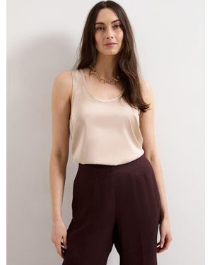 Phase Eight Edie Satin Cami - Metallic