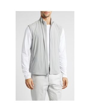 Johnnie-o Zimmer Stretch Nylon Vest - Gray