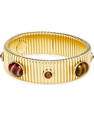 Gas Bijoux Strada Cabochon Stretch Bracelet - Metallic
