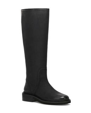Frye Phoebe Leather Tall Boot - Black