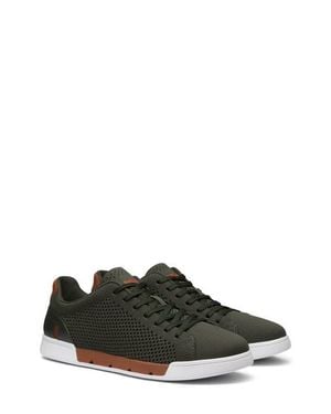 Swims Breeze Tennis Knit Sneaker - Green