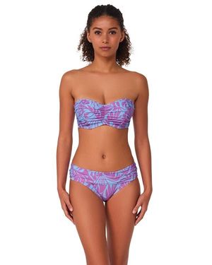 Sunsets Loretta Bandeau Bikini Swimsuit Top - Multicolor