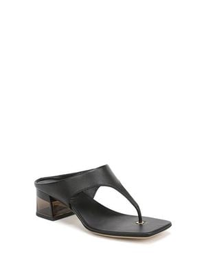Sarto Kayla Block Heel Sandal - White