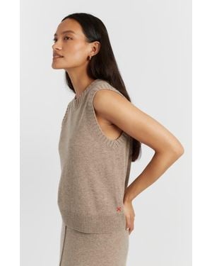Chinti & Parker Wool Cashmere Tank - Multicolor