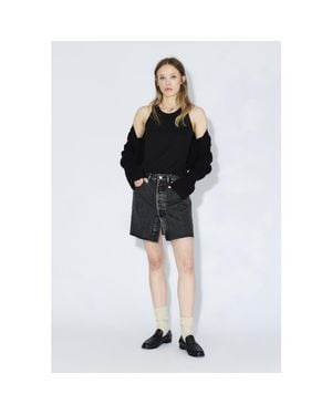 Dr. Denim Ara Denim Skirt - Black