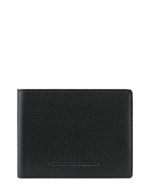 Porsche Design Roadster Business Leather Bifold Wallet - Black