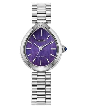 Citizen Rainell Classic Bracelet Watch, 31.3Mm X 26Mm - Purple