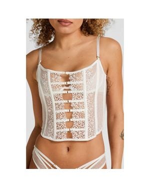 Hunkemöller Kristina Up Underwire Bustier - White