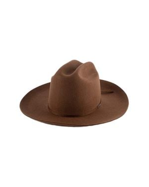Gigi Pip Ezra Western Hat - Brown