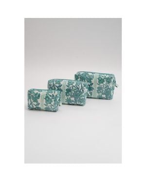 Ro's Garden Gogo Cosmetic Bag - Blue