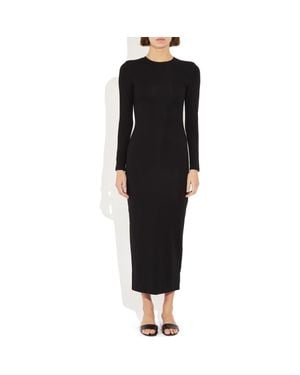 The Park Charity Long Sleeve Maxi Dress - Black