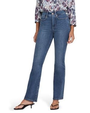 NYDJ Barbara High Waist Bootcut Jeans - Blue