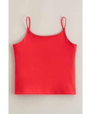 Nordstrom Kids' Core Cotton Camisole - Red