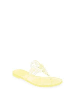 Tory Burch Miller Jelly Flip Flop - Yellow